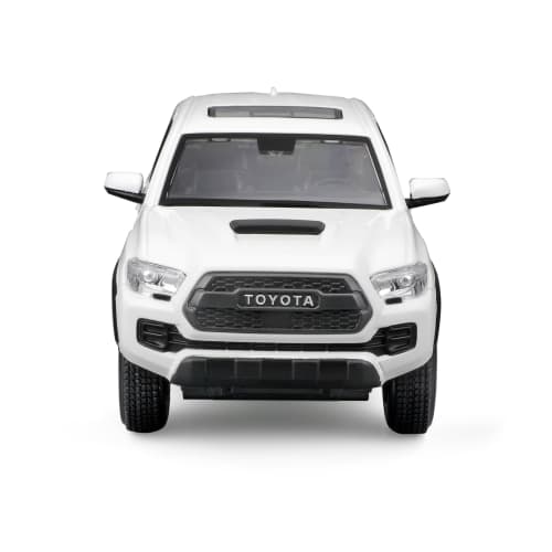 Maisto 1/27 Scale Toyota 2023 Tacoma TRD TRO White / Diecast Model Car, Finished Product, 32909 WT