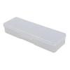 18.8*7*3cm Nails Storage Box Blue Pink Plastic Case White