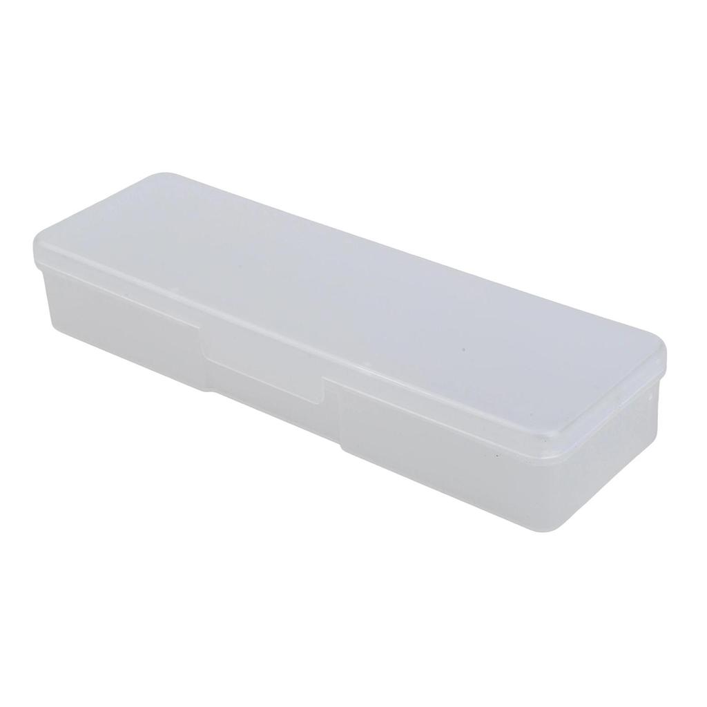 18.8*7*3cm Nails Storage Box Blue Pink Plastic Case White