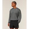 Gymshark Arrival Oversized Long Sleeve T shirT silhoueTTe Grey A3b4v Gbp4