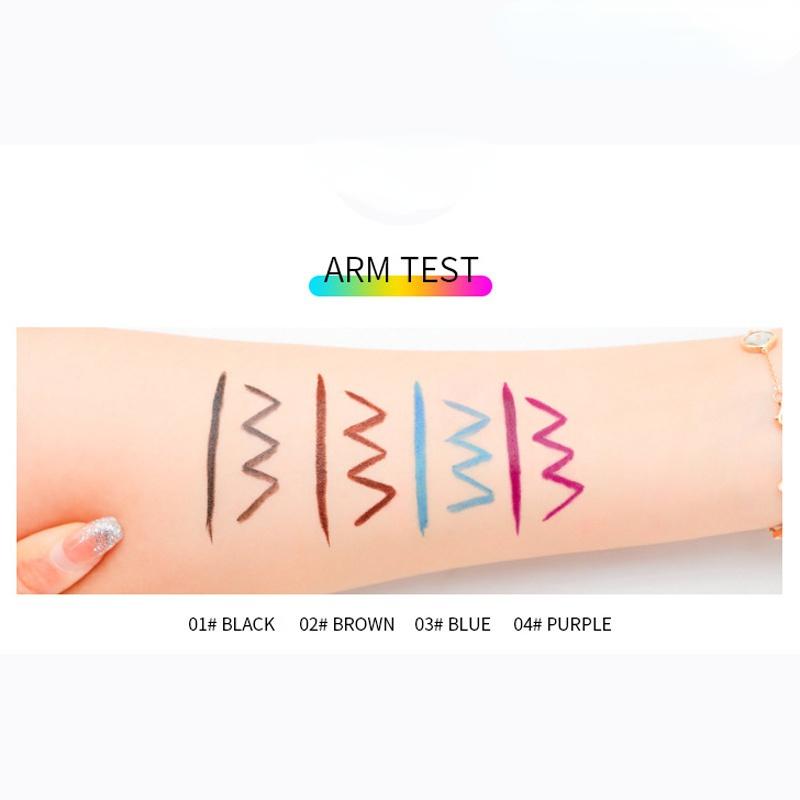 1 buc Machiaj pentru ochi Creion de ochi lichid rezistent la apă Creion de frumusețe rezistent la apă Creion de ochi lichid Cosmetice negre