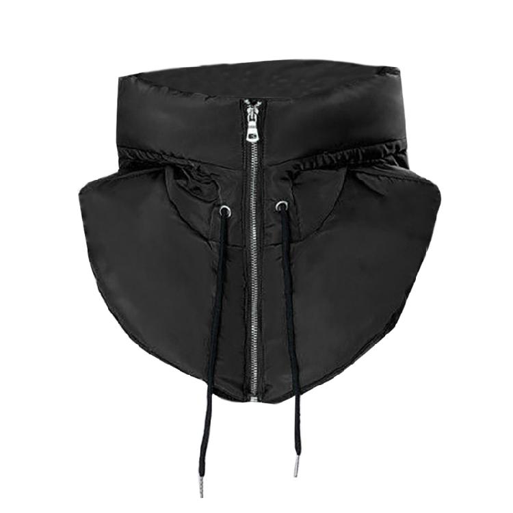 

Outwear Winter Thicken Collar Breathable Face Cover Scarf Multifunctional Collar for Cold Weather чорний