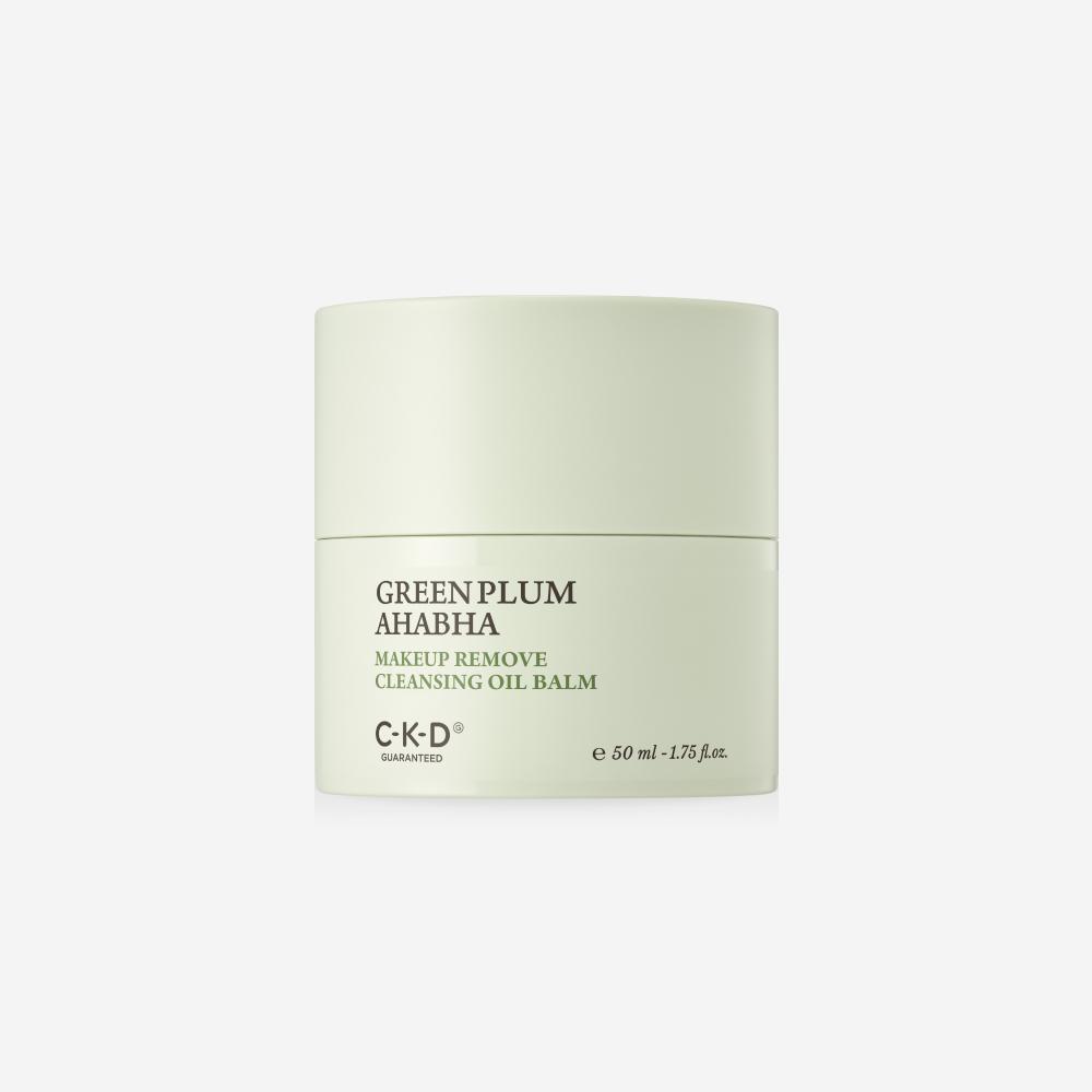 CKD Green Plum AHA & BHA Makeup Zero Grind-in Cleansing Oil Balm 50ml