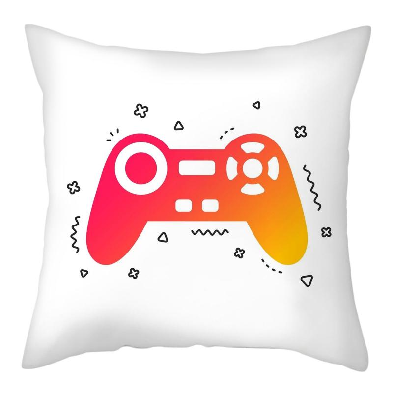 Gift for Boy Gamer Print Pillowcase Bedroom Decorative Polyester Cushion Cover  Pillows Decor Home Linen Pillow Case