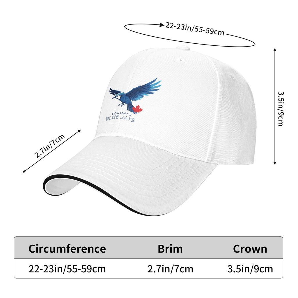 Blue-Jays-Bird Toronto Adjustable Hat Spring Golf Cap Unisex  2026 Baseball Cap New Outdoor Sunshade