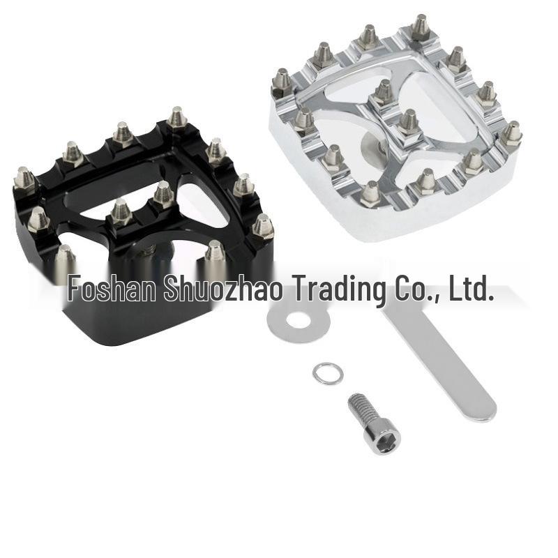 45° Stair-Type Foot Pegs for Harley 883 Dyna Softail Motorcycles