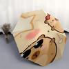 Capybara Themed Travel Umbrella-8 Ribs Automatic Opening and Closing, Portable Folding Design, Compact and Stylish Umbrella Suitable for Out