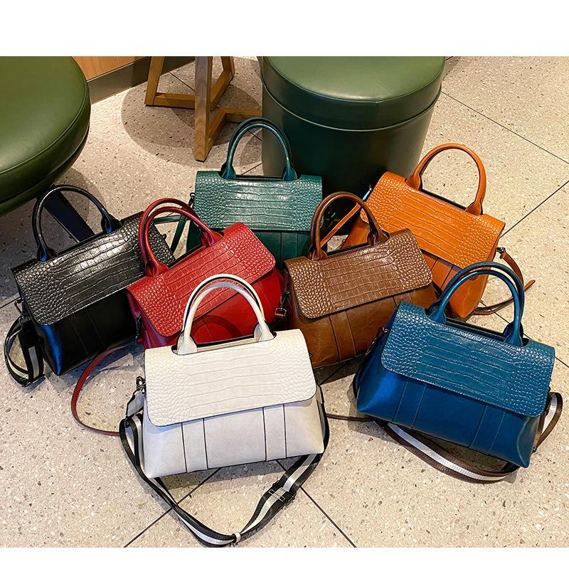 Leather women's bags, large bags, women's new large-capacity tote bags, women's handbags, messenger bags, women