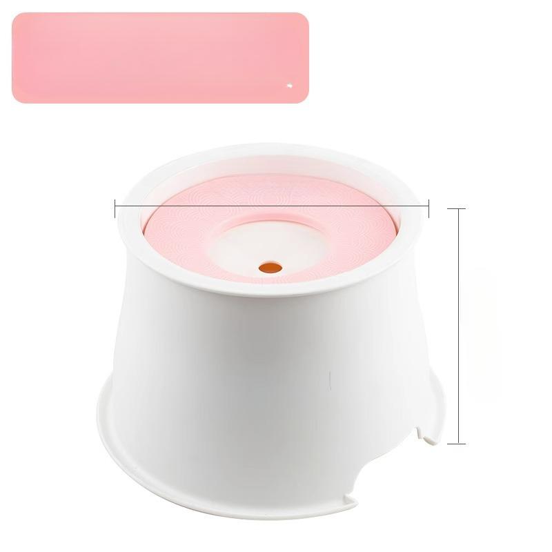 Dog Drinking Water Bowl  Non-wet Mouth Cat Water Bowl  Cat Neck Guard  Dog Buoyancy Water Basin  Pet Anti-knock Floating Drinking Fountain