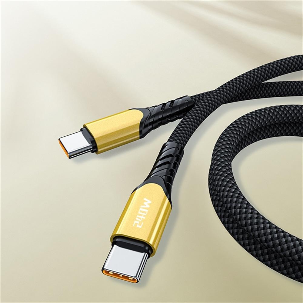 240W 5A Fast Charging USB C Cable Type C Quick Charge Data Cord for iPhone Samsung S24 Realme Xiaomi 14 Huawei OPPO OnePlus