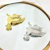 Edelstahl Broschen für Damen Metall Taube Brosche Damen Anzug Reversnadeln Schmuck Zubehör Romantische Hochzeitsfeier Geschenke