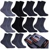 10X Warm Strong Men's Winter Socks 42-46 Thermoactive Terry