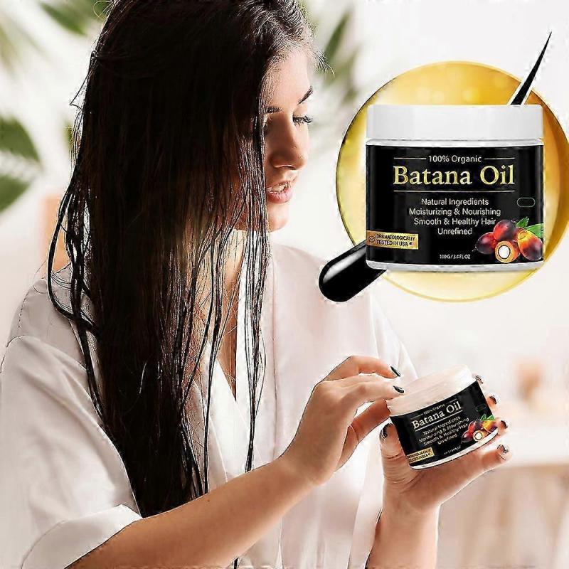 Batana Oil for Hair Growth -Natural - Prevents Hair Loss, Eliminates Spli 