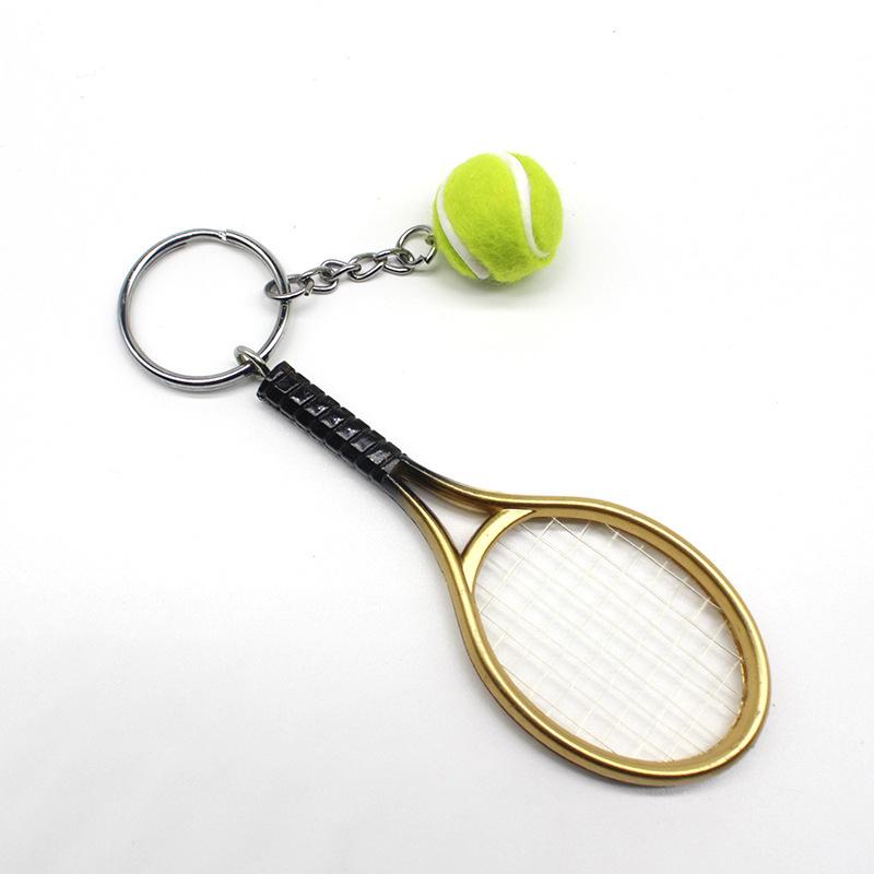 New Tennis Keychain Pendant: Sports Tennis Gift