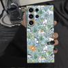 Cartoon Flower Animals Case for Samsung Galaxy S25 S23 Note 20 8 9 10 S10 S9 S24 Plus S26 S21 FE S20 Ultra Funda Phone Cover