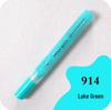 Guan Na 48-Color Waterproof Acrylic Markers for Ceramic, Stone, Graffiti & Coloring