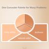 3-in-1 Concealer Blemish & Acne Coverage Concealer Palette Waterproof Non-Removal Concealer