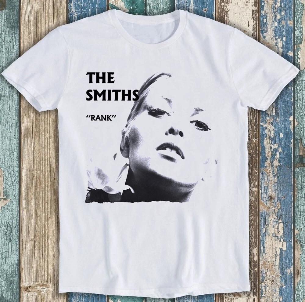 

The Smiths Панк-рок Постер Концерт Музыка Подарок Футболка Подарок Фанатам Памятная Футболка Повседневная Уличная Принт для Фаната Мужская Футболк... S разноцветный