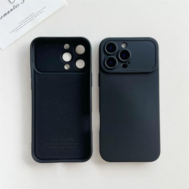 

For iPhone17 Pro Max Case Liquid Silicone Cover For iPhone 17 Air 17 Pro Max 16 15 14 13 12 Pro Max Cases Silky Feel Soft Bumper iPhone 12 чорний