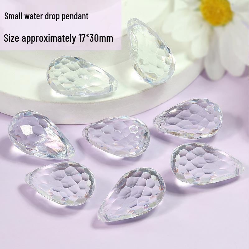 Acrylic Water Drop Crystal Chandelier Pendant Ornament for Wedding Pavilion or Christmas Decoration