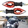 2pcs DC 12V Motorcycle LED Turn Signals Light 12V Indicator 8mm Fit For Most Motorcycle