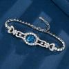 Jewelry Retro Simulation Colored Treasure Egg-Shaped Temperament Bracelet Jewelry Women 10 * 12
