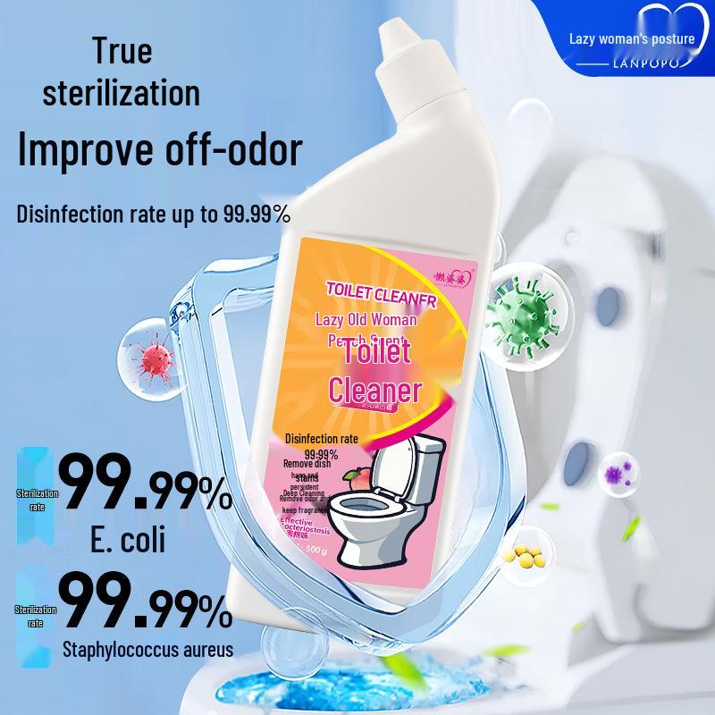 Antibakteriální čistič toalet a odstraňovač vodního kamene z koupelny