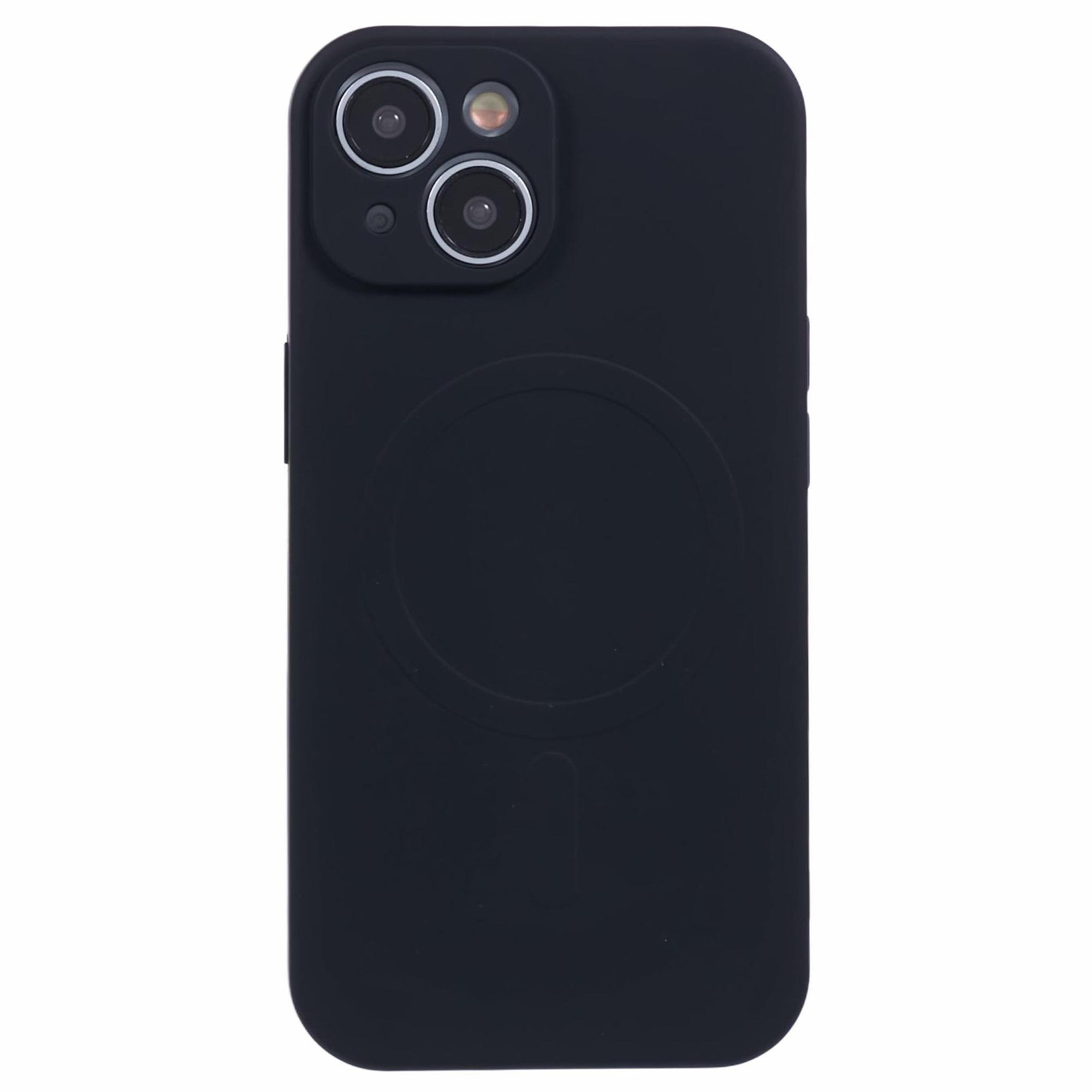 

Для iPhone 13 mini Чехол Противоударный ТПУ Чехол для телефона Совместимый с MagSafe Black