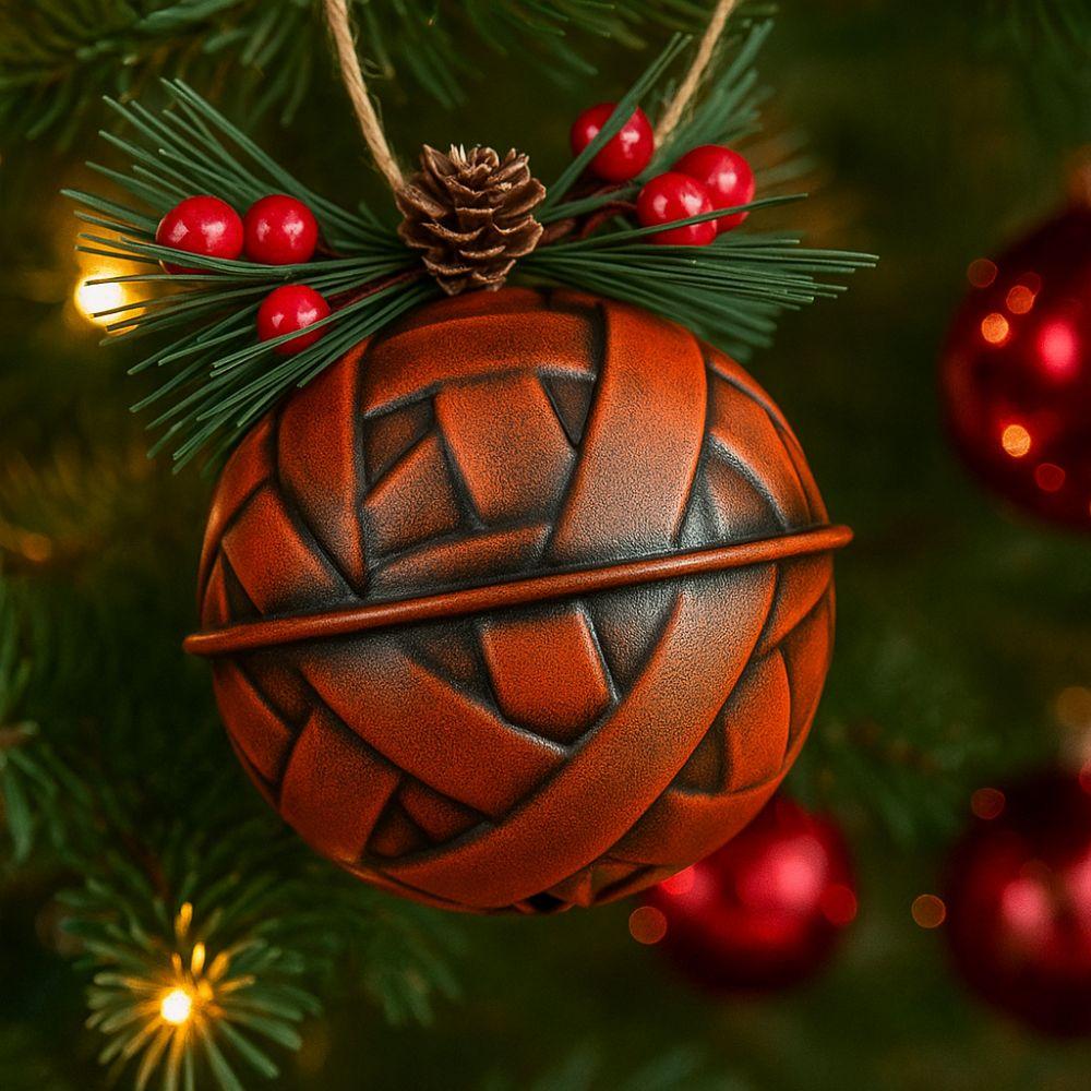 Pinecone Red Berry Christmas Tree Hanging Bell Retro Xmas Hanging Pendant  Holiday