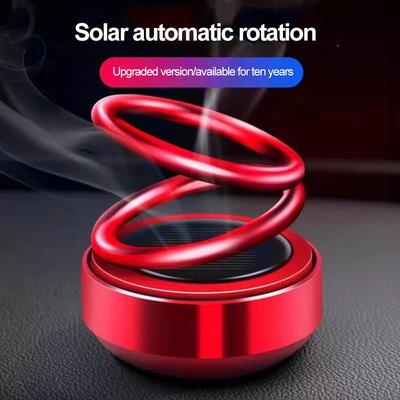 Odorizant auto solar, aromaterapie, lumină solară, energie rotativă, parfum interior, ornament, difuzor de aromă, tablou de bord, parfum