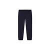 Fila Solid Color Logo Print Cuffed Loose Sports Casual Pants Men Bottoms Legendary-Blue F11M328605F-NV