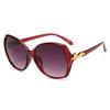 Sunglasses Lady, Tide Uv Protection Gold Fox Sunglasses Driving Big Face Summer Ins Korean