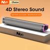 Niye For Bluetooth 5.0 Speaker with RGB Luminous Strip Portable Dual Mode USB Wireless 3D Surround Stereo Sound for PC Laptop