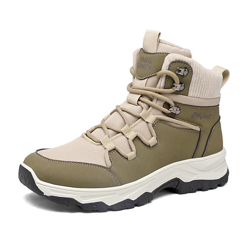 

Мужская обувь осень и зима новая альпинистская обувь Мартин нескользящая и износостойкая для активного отдыха кемпинга трудовая страховка обувь высокий верх рабочая 44