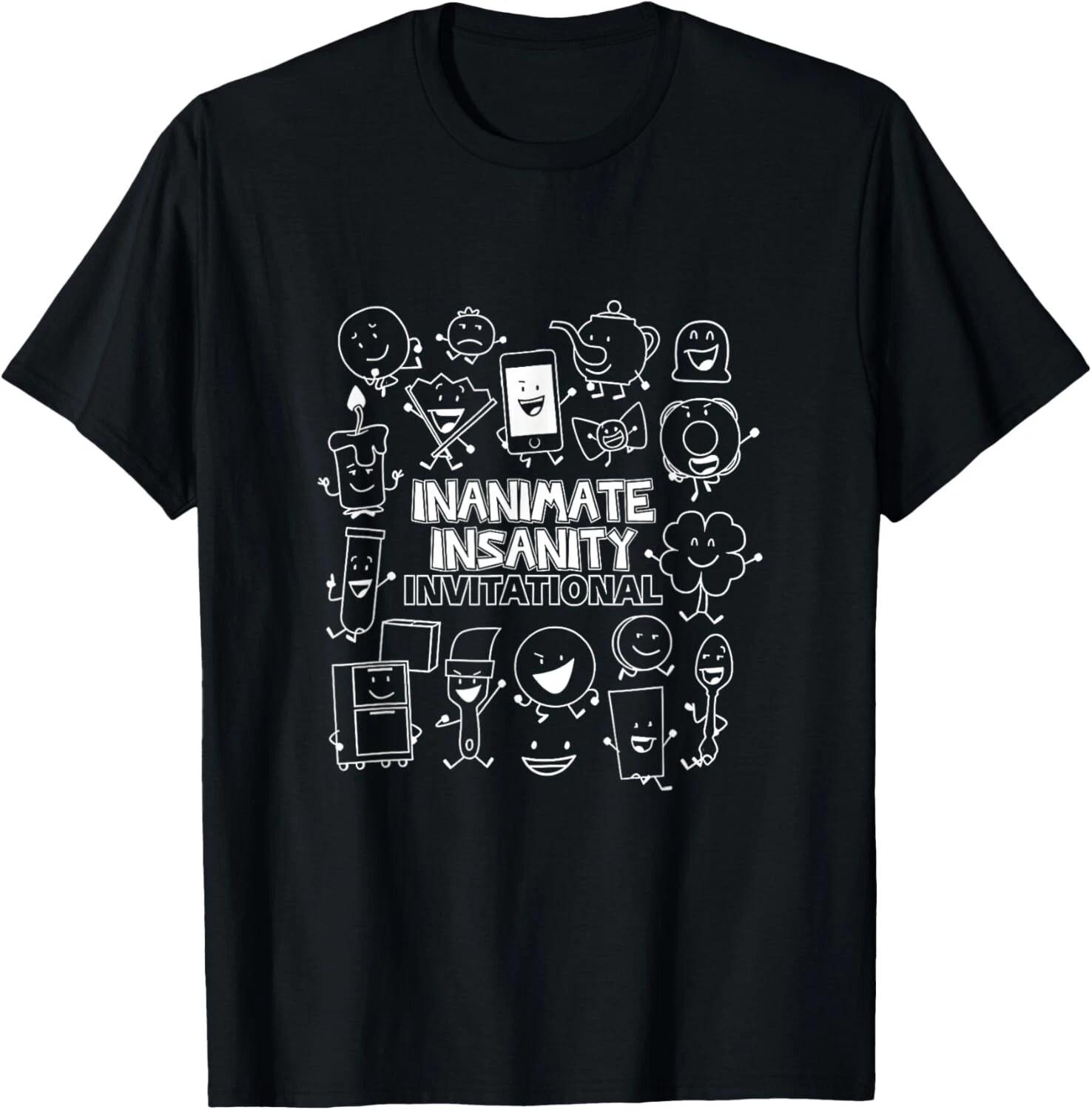 Creator Ink Inanimate Insanity Black And White T- Shirt 3XL
