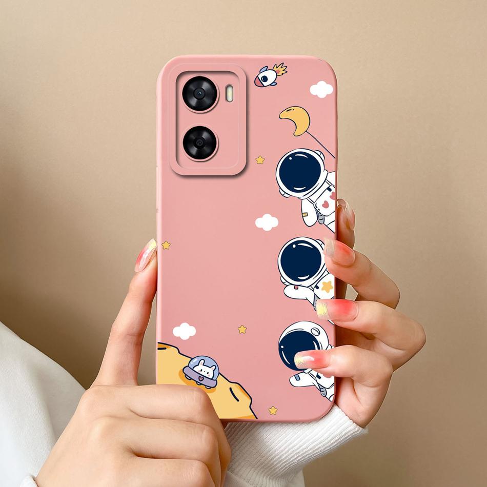 For One Plus Nord N20SE N300 Case Fun Astronaut Phone Back Cover For 1+ Nord N20 SE N 300 Liquid Silicone Funda Camera Protector