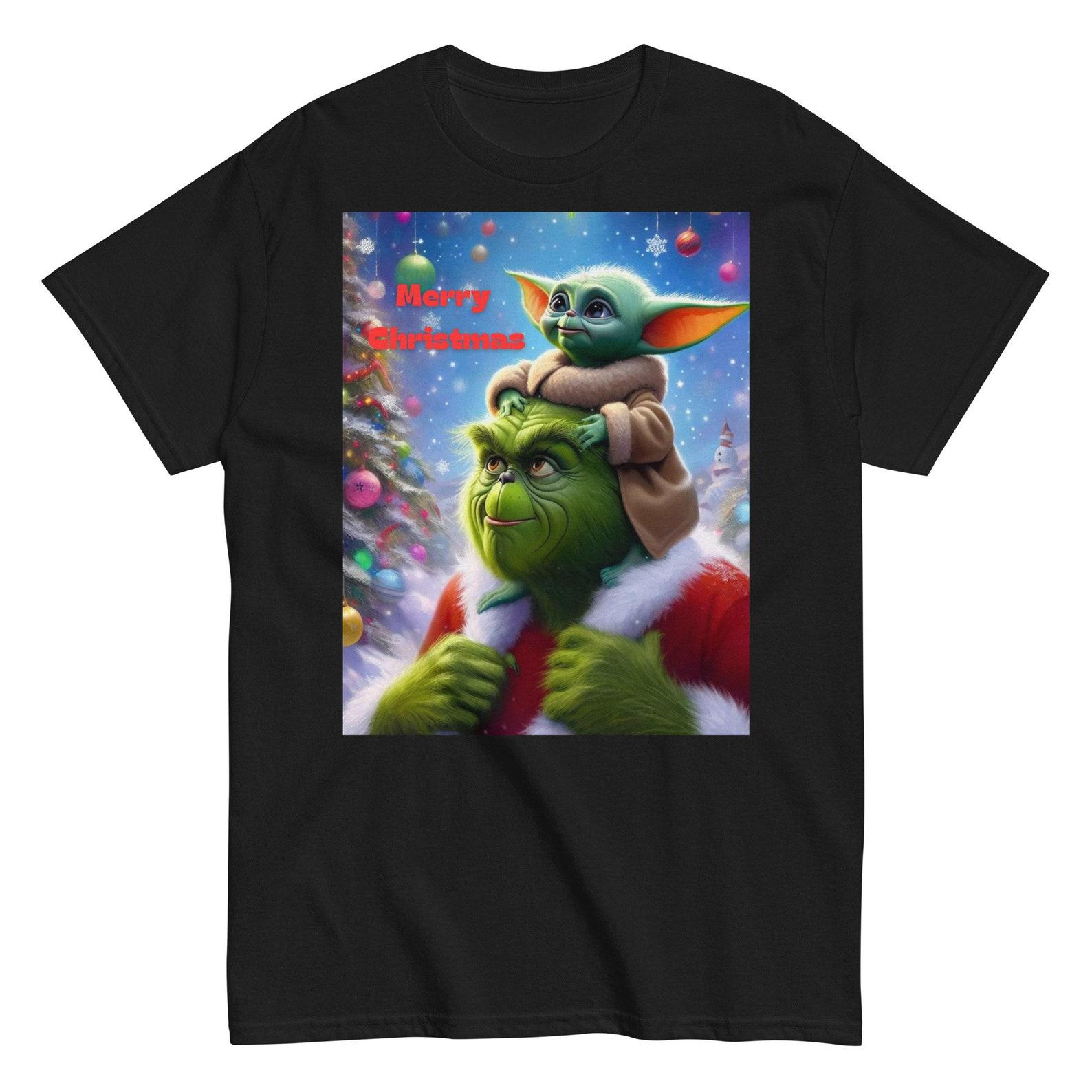 Grinch/Grogu Christmas T-Shirt S