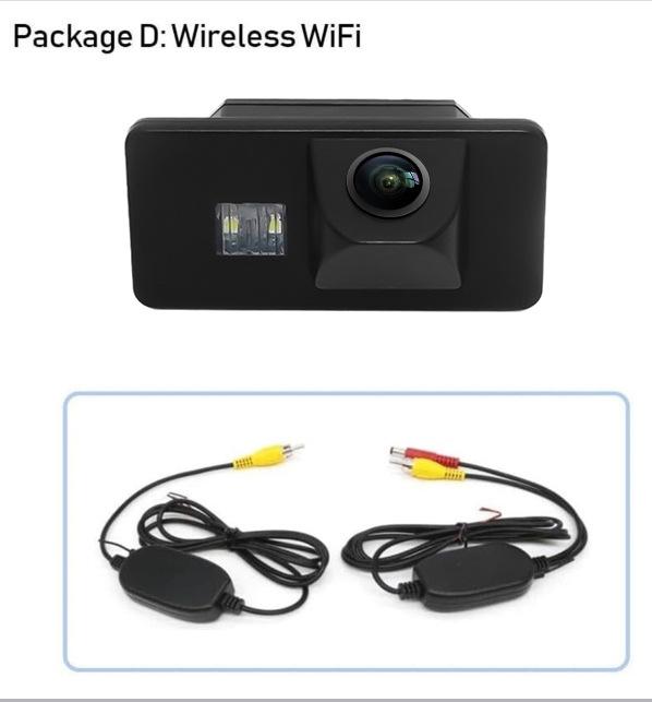 BMW All-in-One CCD HD Wired Reversing Rearview Camera
