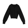 French Lazy Style Fashion Design V-Neck Casual Loose Versatile Long Sleeve Sweater Women Sweater EM53172