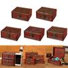 Crafted Antique Wood Jewelry Box Featuring Elegant Design and Functionality