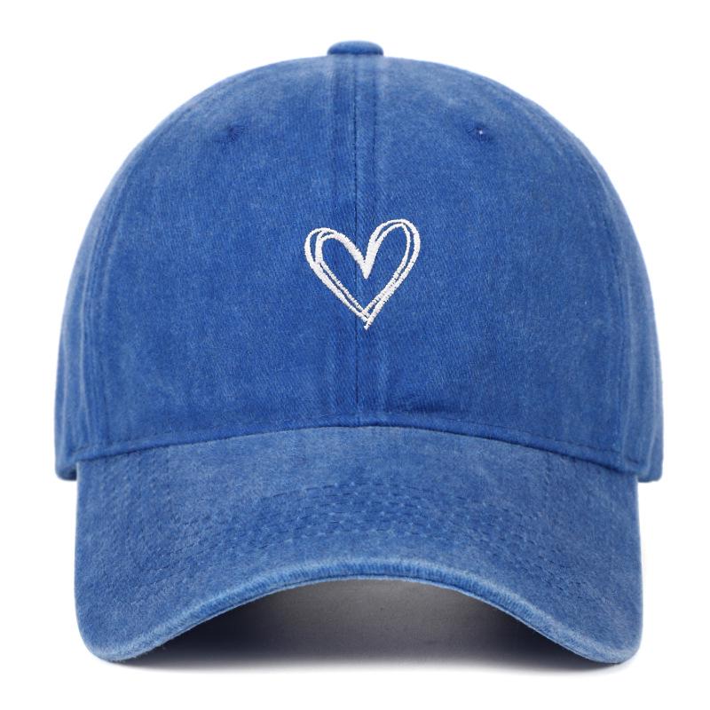 2026 Women s Distressed Retro Wide-Brim Duckbill Baseball Cap - Wine Red One Size темно-синий