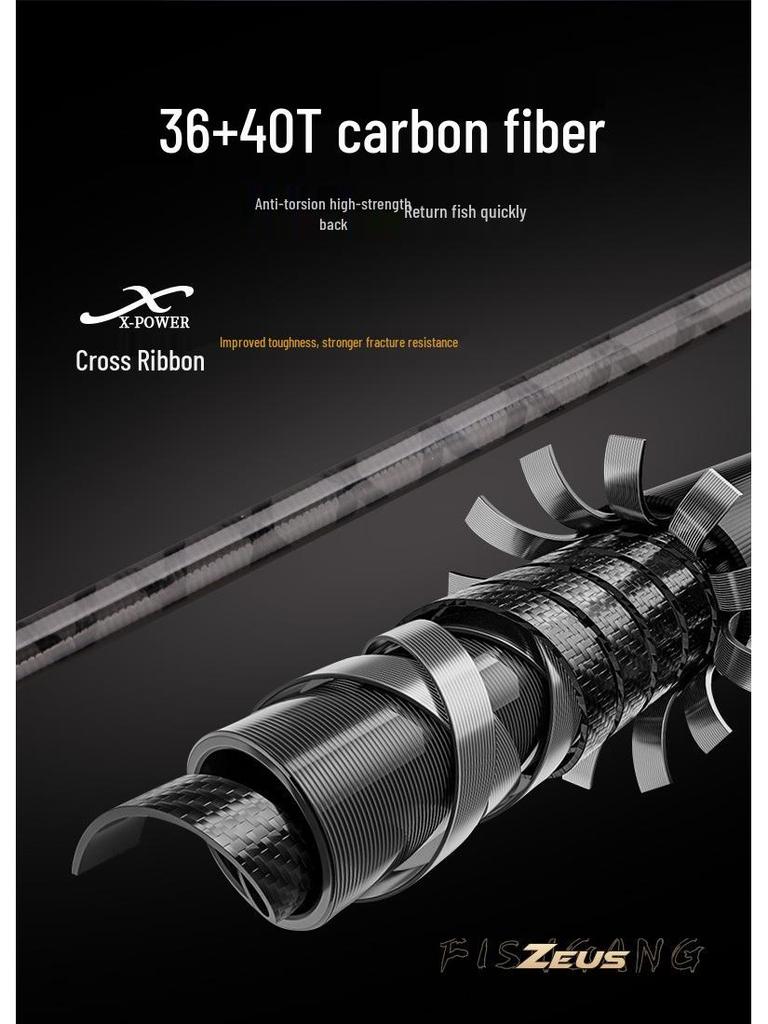 Conjunto de Vara de Pesca com Isca Multi-Seções para Iniciantes com Molinete Drop Shot para Pesca de Longo Arremesso