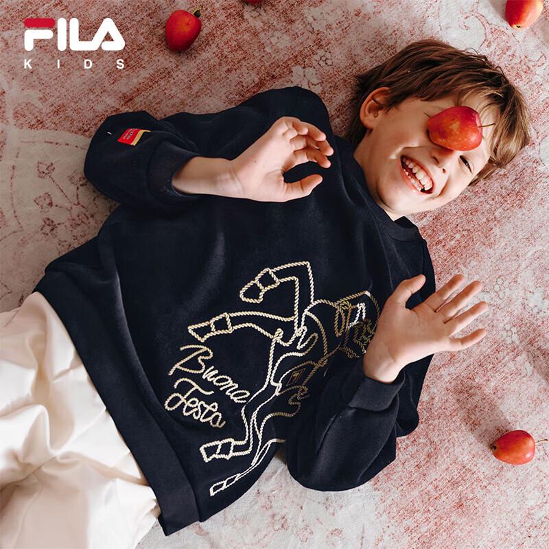 FILA Kids' Logo Crewneck Sweatshirt