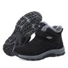 Warm Men Winter Boots Outdoor Plush Warm Ankle Boots Lightweight Couple Walking Shoes Women Waterproof Snow Boots Winter Cotton Shoes