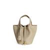 [New] High-quality First-layer Cowhide Niche Vegetable Basket Handbag Female, Genuine Leather Large-capacity High-end Bucket Bag