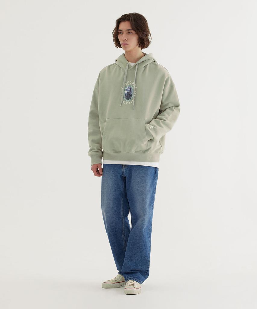 Cactus Graphic Hoodie Light Khaki