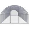 Outdoor Chicken Coop 3 X 20 X 2 M Galvanized Steel