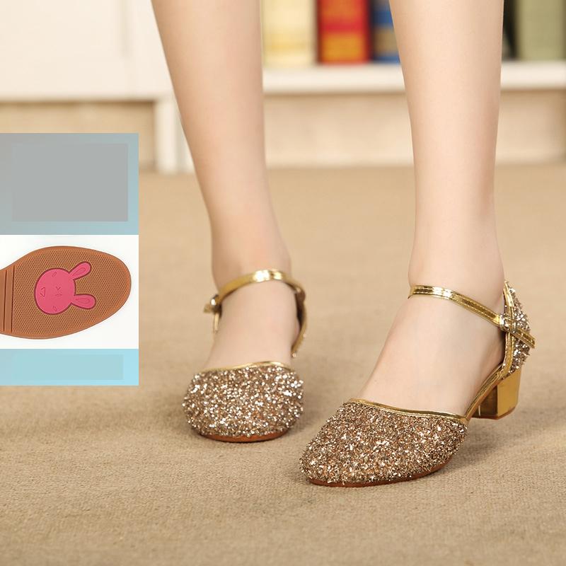 Flash Modern Ballroom Salsa Tango Latin Dance Shoes Kids Girls Women's Performance Shoes Salsa Latin Dance Shoes