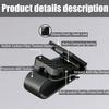 Horizontal Sunshade Car Eyeglass Clip Multifunctional Car Sunglasses Frame Ticket Clip Universal Sunglasses Storage Product