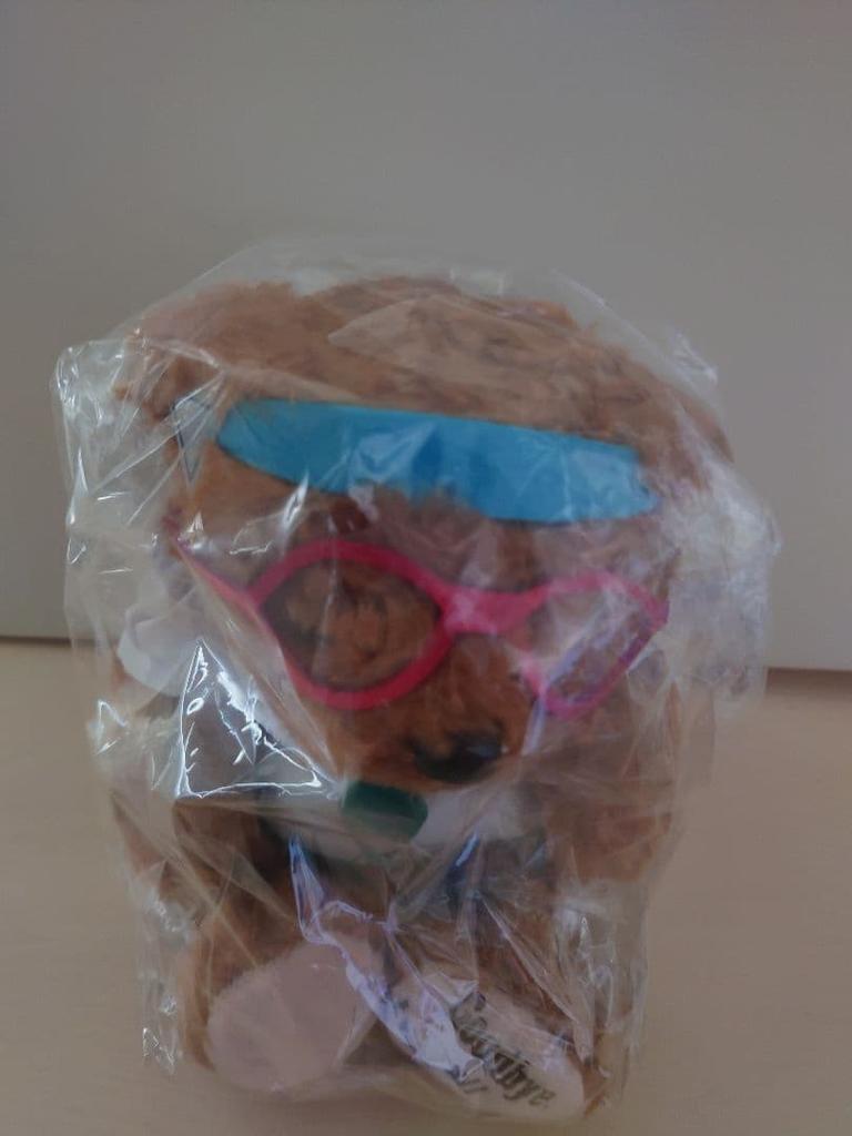 [USED] Eva Bear Makinami Mari Illustrious Teddy Bear Evangelion Anonymous Shipping